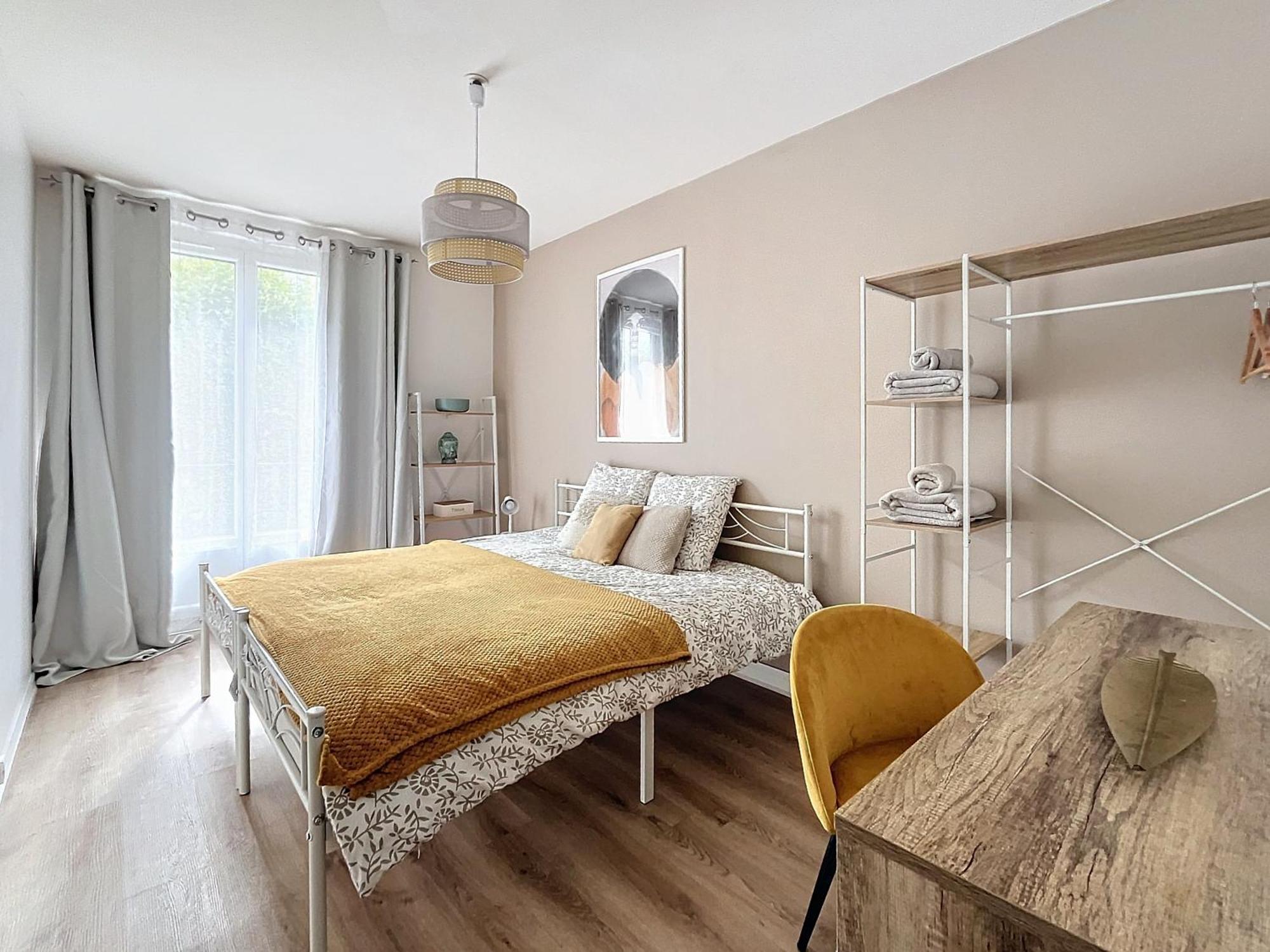 Appart Xl "So Zen" - 3 Chambres - 8 Pers - 20Mn To Paris Ангьен-ле-Бэн Экстерьер фото