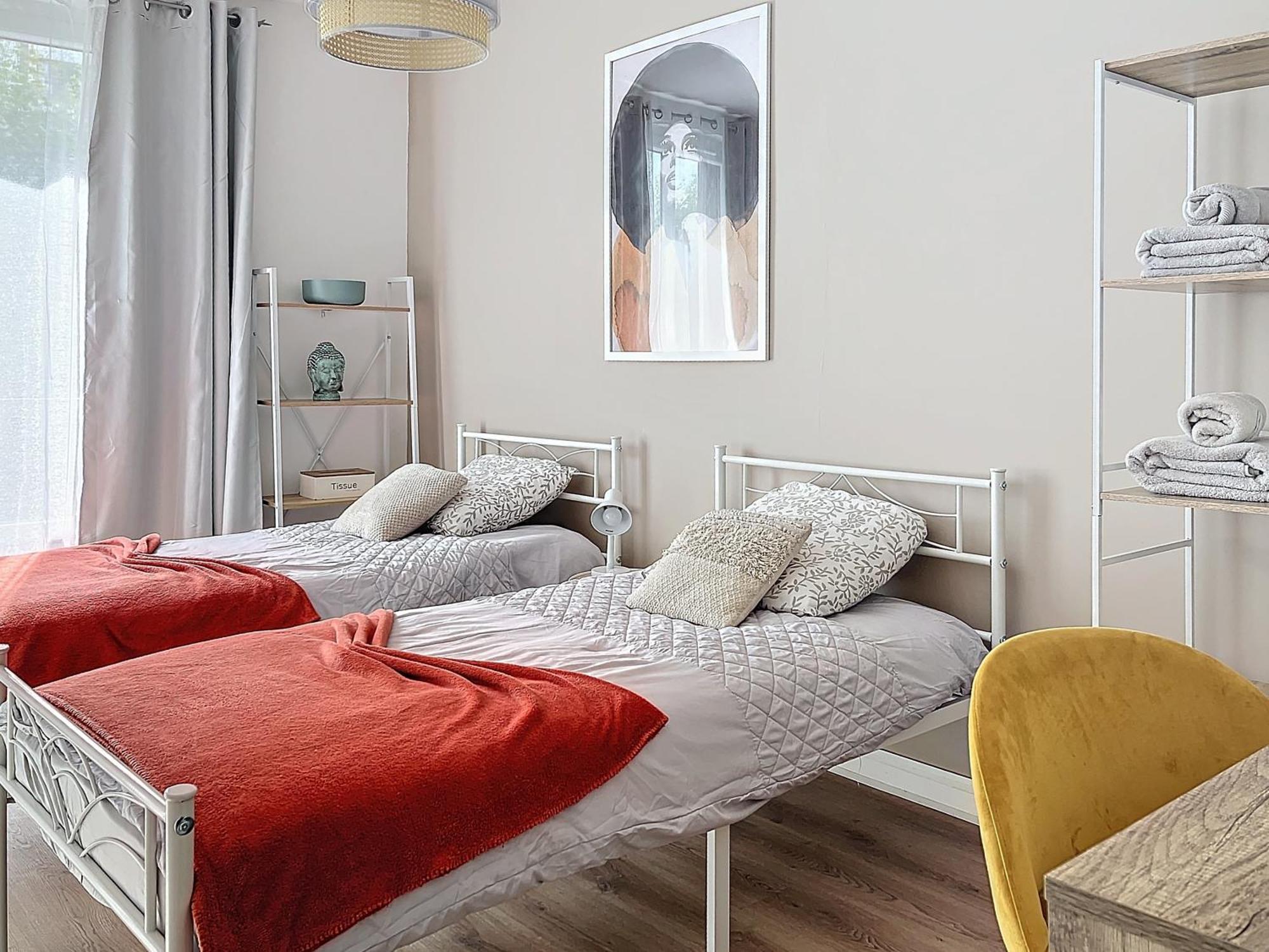 Appart Xl "So Zen" - 3 Chambres - 8 Pers - 20Mn To Paris Ангьен-ле-Бэн Экстерьер фото