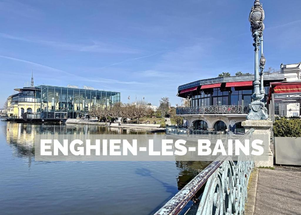 Appart Xl "So Zen" - 3 Chambres - 8 Pers - 20Mn To Paris Ангьен-ле-Бэн Экстерьер фото